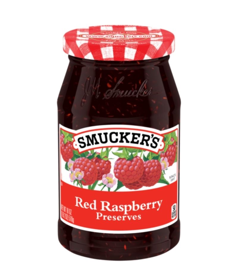 Smuckers Red Raspberry Preserved